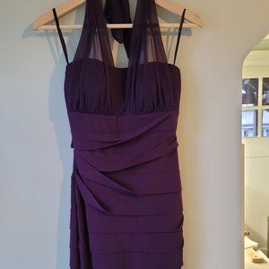 Deep Purple Party Dress